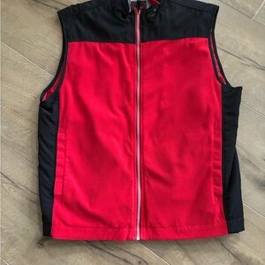 Greg Norman Collection Red and Black Men's Vest